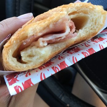 Starbucks - Delicious warmed up ham and cheese croissant - Coffee & Tea Near Me - Mililani, Hawaii