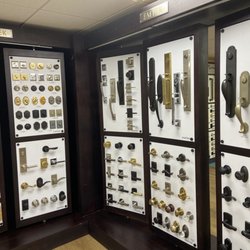 Berger Hardware - Emtek Hardware display at Berger Hardware