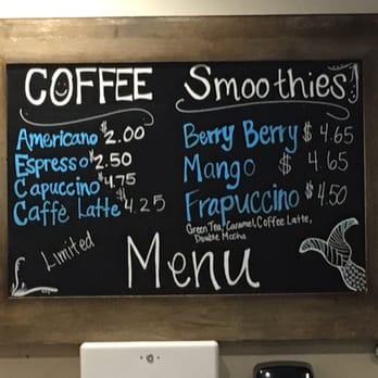 Sirens Java & Tea - Current menu. They might have more on the grand opening. - Coffee & Tea Near Me - San Pedro, California Sirens Java & Tea - Current menu. They might have more on the grand opening. - Coffee & Tea Near Me - San Pedro, California