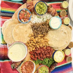 El Pina Tacos - Street tacos I ordered and made a taco bar for our guests. Perfection!!