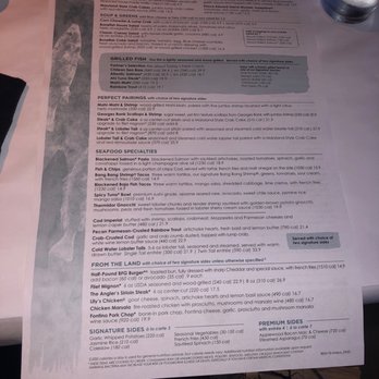 Bonefish Grill - Menu - Seafood Near Me - Upper Saint Clair, Pennsylvania