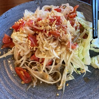 Siam Cuisine - Thai style papaya salad (2 chilies) - Thai Near Me - Anchorage, Alaska