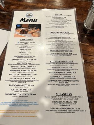 Menu photo 8 Rincón de Buenos Aires - Spring Mountain Las Vegas, NV Menu photo 8 Rincón de Buenos Aires - Spring Mountain Las Vegas, NV