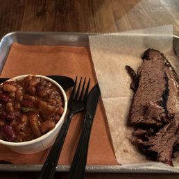 Brisket and Baked Beans