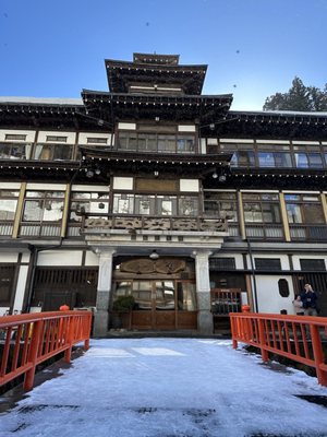Ginzan Onsen by null