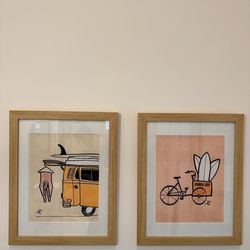 Surf Lodge - Bathroom art.