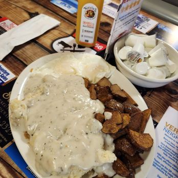 Cafe 66 - Half order biscuits and gravy - Barbeque Near Me - Vero Beach, Florida Cafe 66 - Half order biscuits and gravy - Barbeque Near Me - Vero Beach, Florida