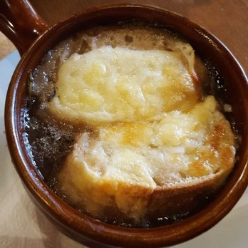 The Market Bistro - French onion soup - French Near Me - Canmore, Alberta
