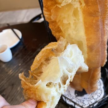Chef Tian's - a half eaten pastry - Chinese Near Me - Richmond, British Columbia