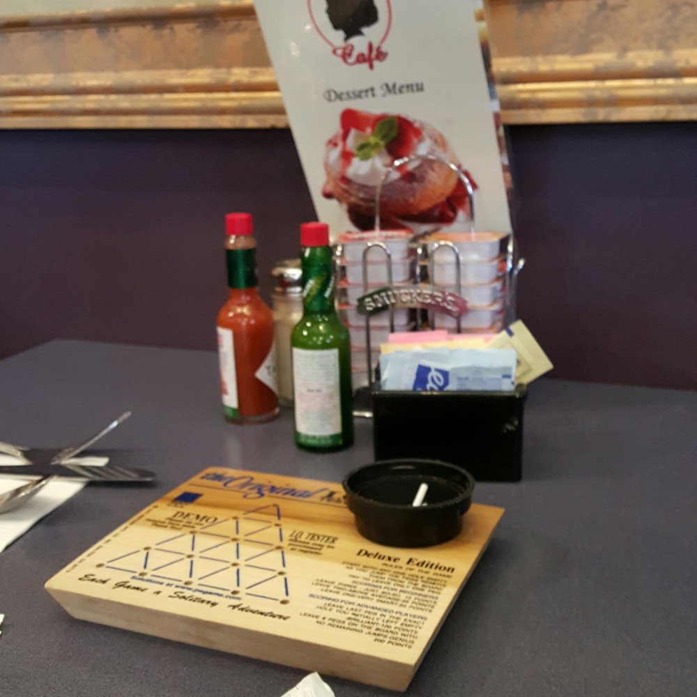 Annie's Cafe - Temecula - Little board game on every table. - Breakfast & Brunch Near Me - Temecula, California Annie's Cafe - Temecula - Little board game on every table. - Breakfast & Brunch Near Me - Temecula, California
