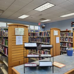 Westlake Porter Public Library - A view of some of the books for sale inside the Friends of Porter Public Library's used bookstore, the Book Nook.