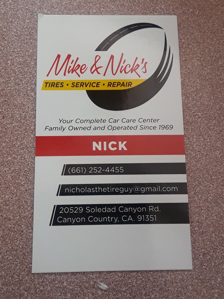MIKE & NICK’S TIRE MAN Updated July 2024 87 Photos & 638 Reviews