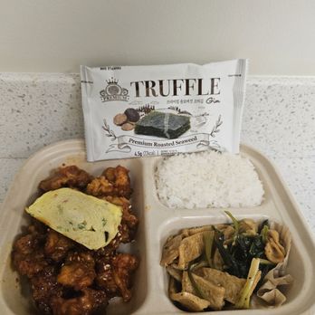 Minari Express - Sweet Chili Chicken Dosirak - Korean Near Me - Los Angeles, California