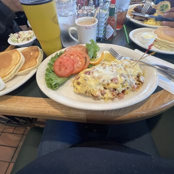 Flappy Jack's Pancake House - My favorite Old Fashioned Buttermilk Gluten Free Pancakes and omelette - Pancakes Near Me - Orange, California