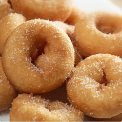 RSK Doughnuts - Cinnamon Sugar mini doughnuts... Delicious