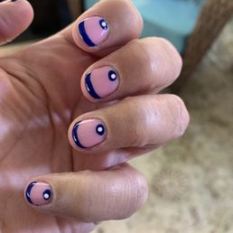 PS my hands and cuticles are chronically dry with all the hand sanitizer I use. Took this photo a few hours after service.
