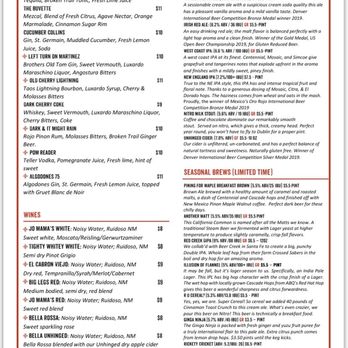 Red Door Brewing - Downtown - Cocktail & Beers - Breweries Near Me - Albuquerque, New Mexico