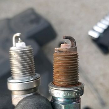 Chris's Mobile Mechanic Service - Spark plug replacement old/new - Auto Repair Near Me Chris's Mobile Mechanic Service - Spark plug replacement old/new - Auto Repair Near Me