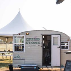 Grindstone Coffee - Mobile trailer available for your next party, event, wedding, or market.