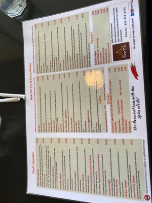 Menu photo 1 Bahn Thai Restaurant Tallahassee, FL Menu photo 1 Bahn Thai Restaurant Tallahassee, FL