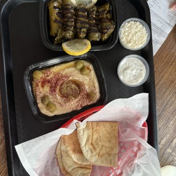 Olive and Spice - Dolma (5 Pc) Hummus (8 Oz) - Mediterranean Near Me - Kent, Washington Olive and Spice - Dolma (5 Pc) Hummus (8 Oz) - Mediterranean Near Me - Kent, Washington