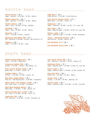 Menu photo 7 The Lodge Rancho Cordova, CA Menu photo 7 The Lodge Rancho Cordova, CA