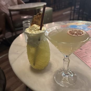 Mortar & Pestle Bar - spicy margarita piña colada - Cocktail Bars Near Me - San Mateo, California