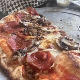 TPC Special pizza and pumpkin spice espresso martini! Never disappoints!! TPC Special pizza and pumpkin spice espresso martini! Never disappoints!!