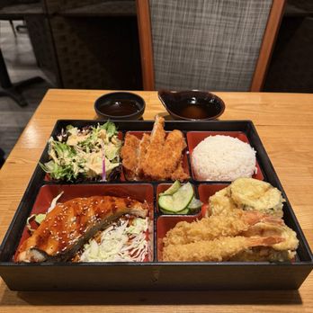 Kakaroto Japanese Restaurant - Dinner bento box any three items - Japanese Near Me - Mountain View, California Kakaroto Japanese Restaurant - Dinner bento box any three items - Japanese Near Me - Mountain View, California