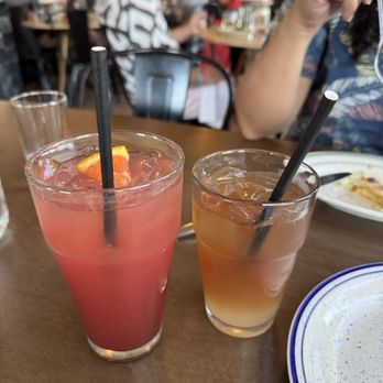 La Copine - Refreshers - arnold palmer and some sweet something - strawberry pomegranate spritzer, I think - New American Near Me - Yucca Valley, California La Copine - Refreshers - arnold palmer and some sweet something - strawberry pomegranate spritzer, I think - New American Near Me - Yucca Valley, California
