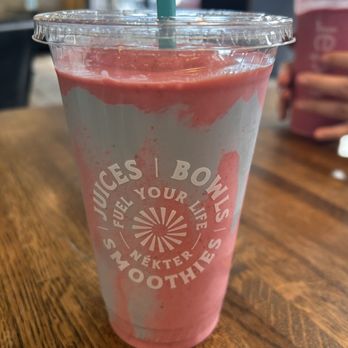 Nekter Juice Bar - Now you do see the blue drizzle - Juice Bars & Smoothies Near Me - Tempe, Arizona