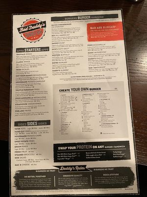 Menu photo 6 Bad Daddy's Burger Bar Charlotte, NC Menu photo 6 Bad Daddy's Burger Bar Charlotte, NC