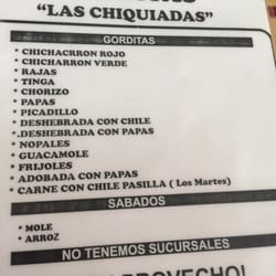 Las Chiquiadas - Guisados