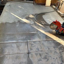 Concrete saw