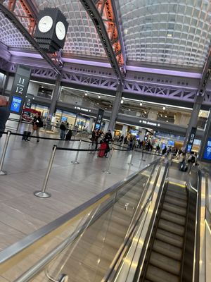 New York Moynihan Train Hall At Penn Station by null