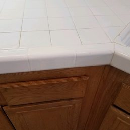 a kitchen counter with a sink a kitchen counter with a sink