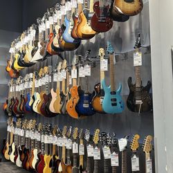 Guitar Center - Lots of colors