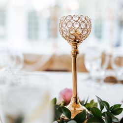 Catherine's Garden - Reception table greenery