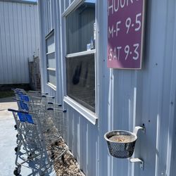Marine Surplus - The hours outside the entrance