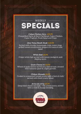 Menu photo 3 Casino De Cuba Wigan, XGM Menu photo 3 Casino De Cuba Wigan, XGM