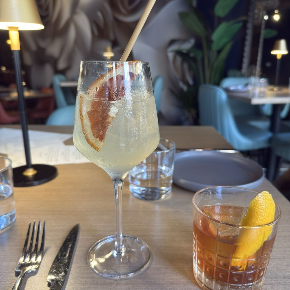Etc - Cocktails! Hugo Spritz , Cognac Old Fashioned - New American Near Me - Chicago, Illinois Etc - Cocktails! Hugo Spritz , Cognac Old Fashioned - New American Near Me - Chicago, Illinois