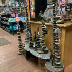 44 Degrees North - Handmade pottery, locally made Cairns, original paintings and Made in McCall stained glass nightlights!