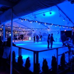 The Rink at Park Tavern - Skaters on the rink.