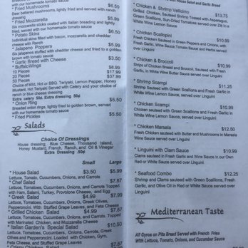 Italian Garden - Take out menu (4/5) April 2018 - Italian Near Me - Chester, South Carolina Italian Garden - Take out menu (4/5) April 2018 - Italian Near Me - Chester, South Carolina