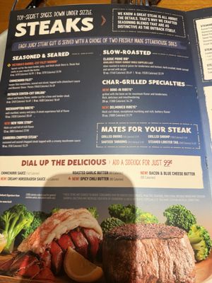 Menu photo 2 Outback Steakhouse Melbourne, FL Menu photo 2 Outback Steakhouse Melbourne, FL