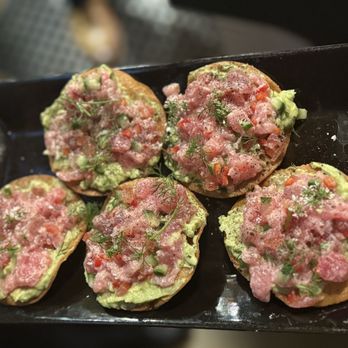 Chez Bacchus - Ahi Tuna Bites - New American Near Me - Long Beach, California Chez Bacchus - Ahi Tuna Bites - New American Near Me - Long Beach, California