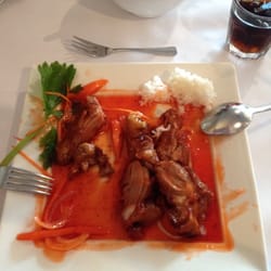 Imperial Prince Restaurant - Fried duck with plum sauce