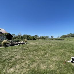 Dog friendly winery! open grass area, we threw a frisbee around Dog friendly winery! open grass area, we threw a frisbee around