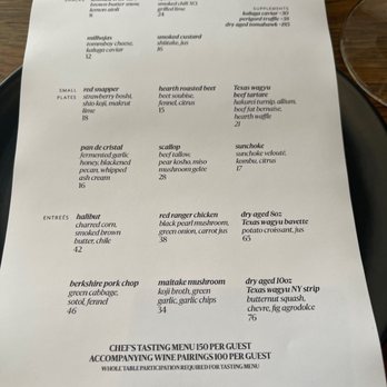 Hestia - Menu - New American Near Me - Austin, Texas Hestia - Menu - New American Near Me - Austin, Texas