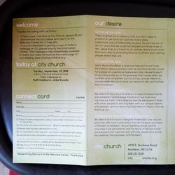 City Church - Information on City Church